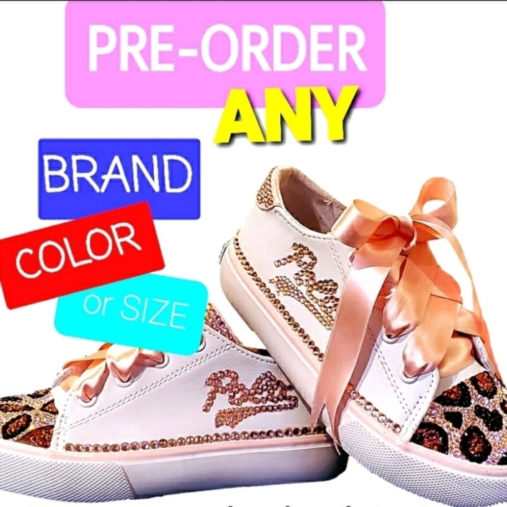 Custom Order Blinged Out Shoes Any Size